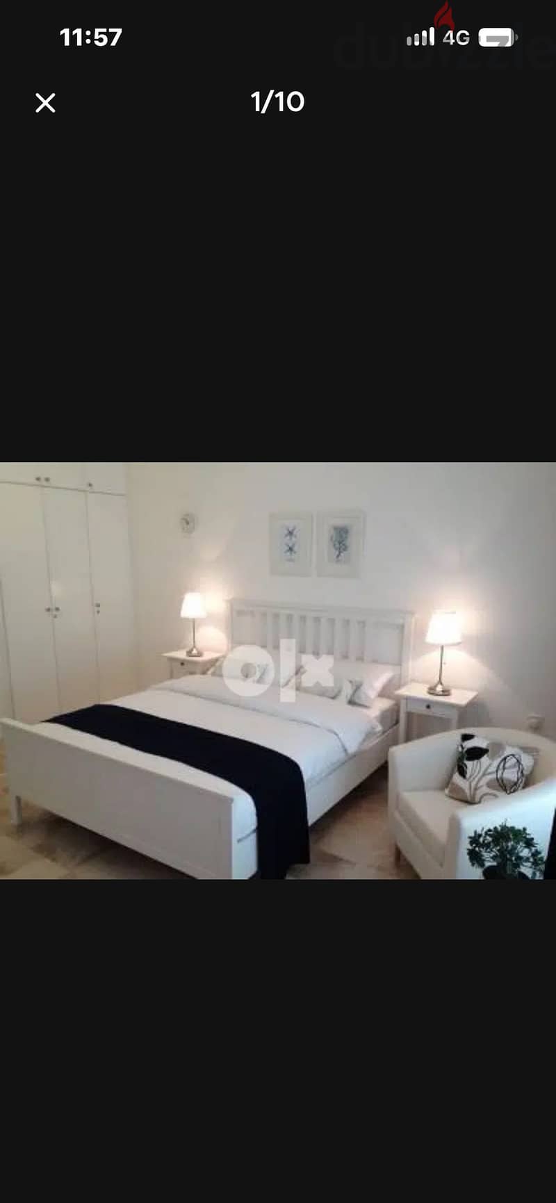 Fully furnished Studio apartment for rent in Azaibah. 2