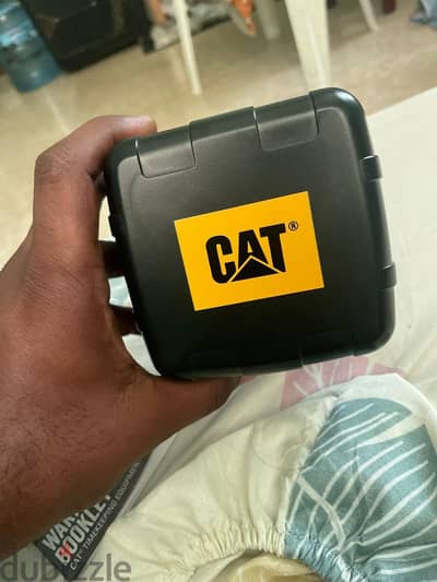 Original CAT Barrel Carbon Men's Analog Watch- Brand New/Complete Box