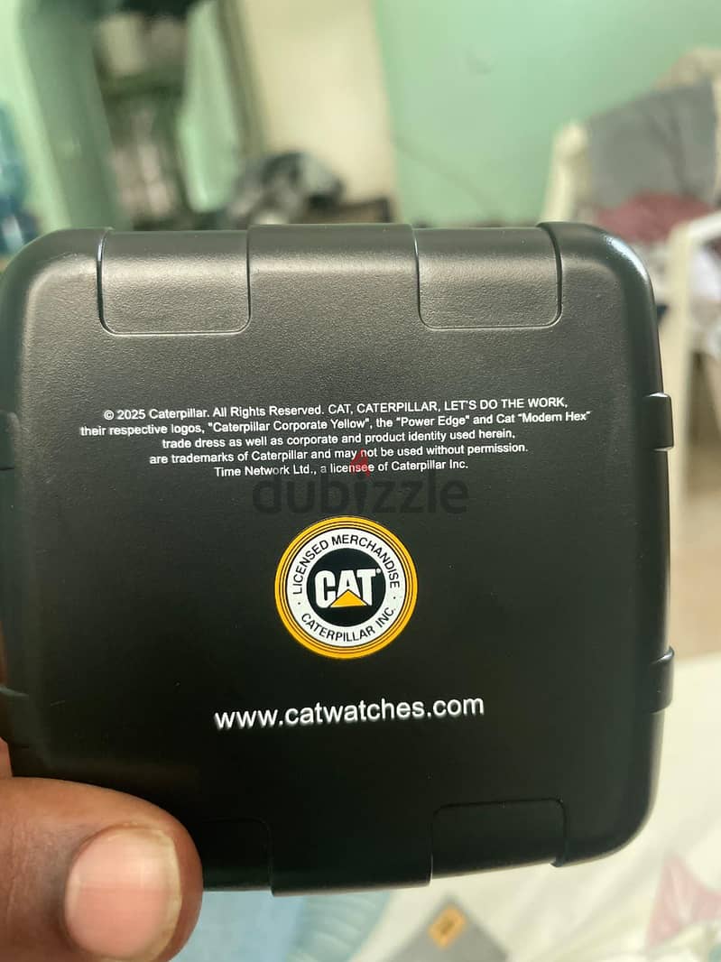 Original CAT Barrel Carbon Men's Analog Watch- Brand New/Complete Box 1
