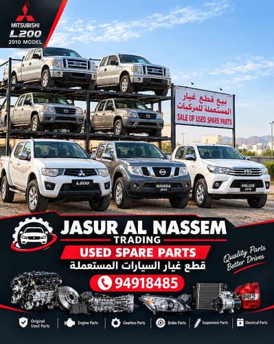 All spare parts available