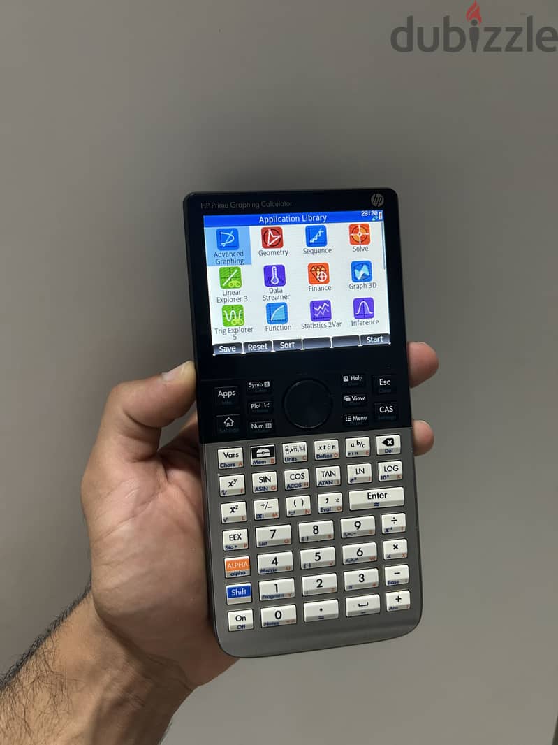 HP prime graphic calculator touch 3