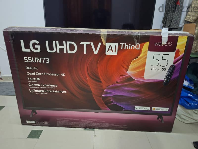 LG UHD smart TV 55 inch 2