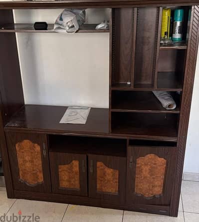 library and broken bed