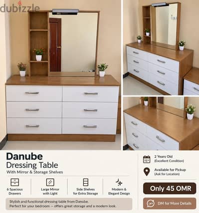 DANUBE BEDROOM FURNITURE – COMPLETE SET DEAL!