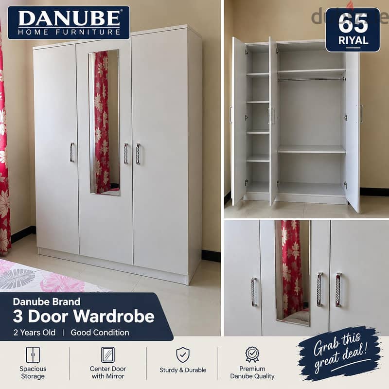DANUBE BEDROOM FURNITURE – COMPLETE SET DEAL! 1