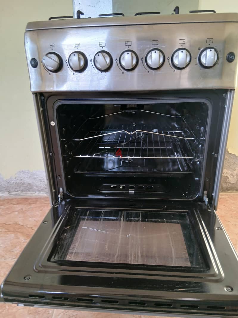 4 burner cooking range, ikon. 5