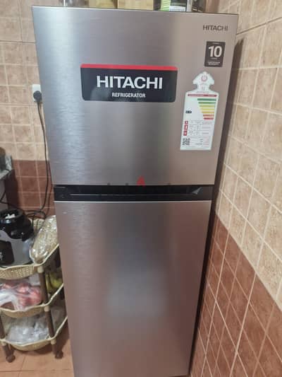 Hitachi fridge ,grey colour
