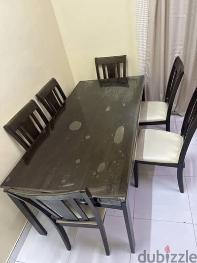 6 seater dining table set