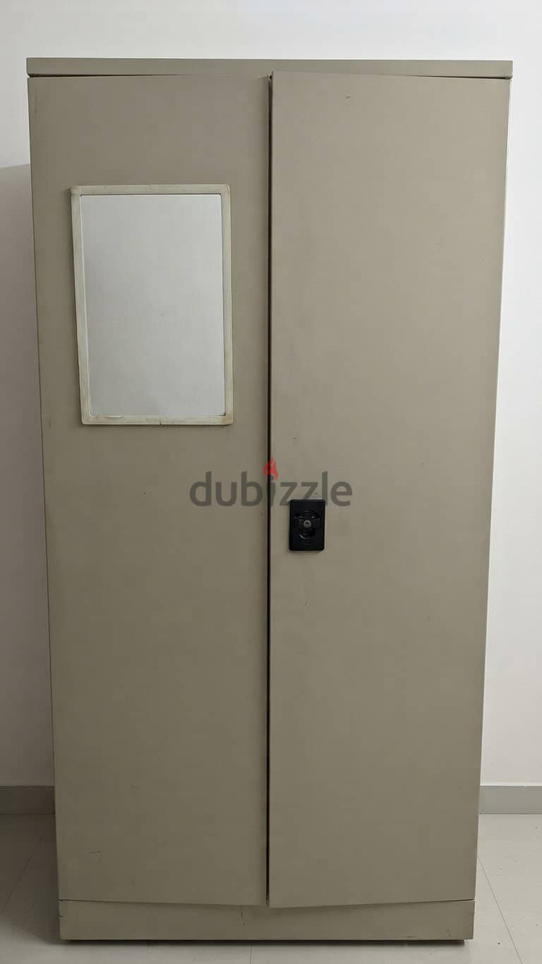 For sale Steel cupboard, Foldable table and sofa ,side table , Tv table 3