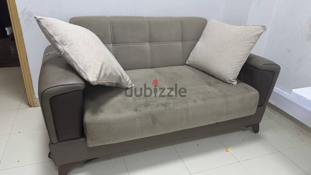 For sale Steel cupboard, Foldable table and sofa ,side table , Tv table 4