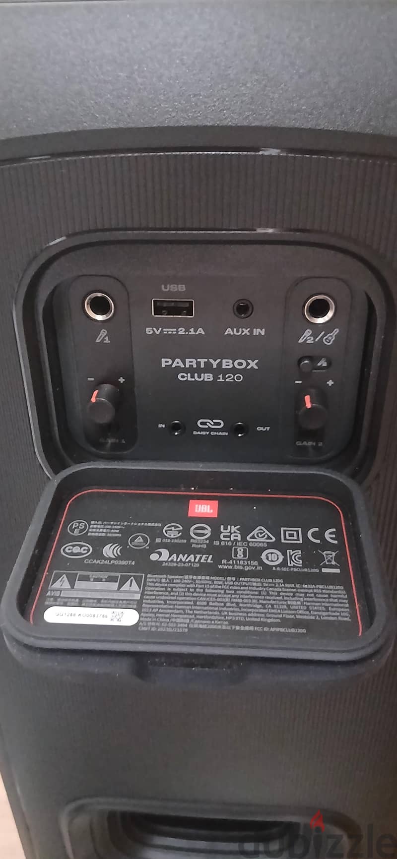 jbl partybox box 120 with mic. 1
