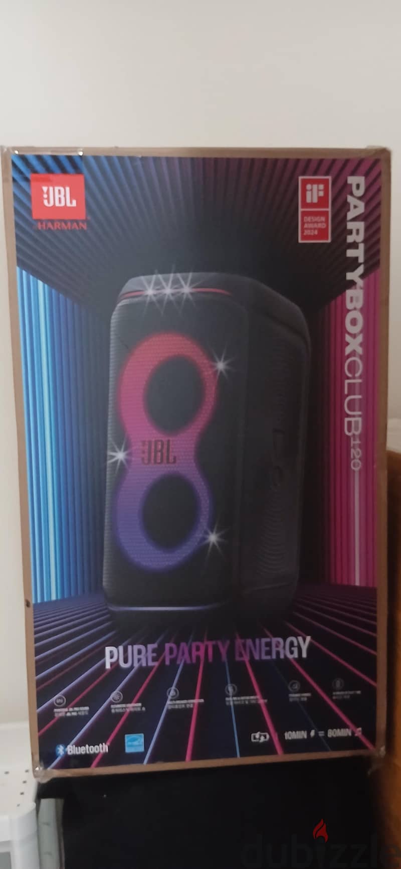 jbl partybox box 120 with mic. 2