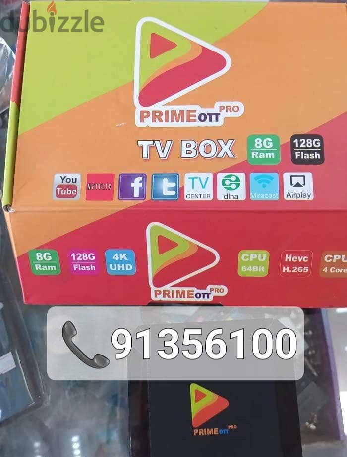 Tv receiver available with one year channels 7