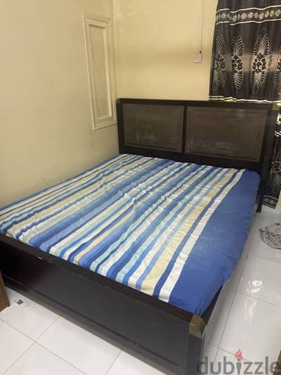 King bed and medical mattress