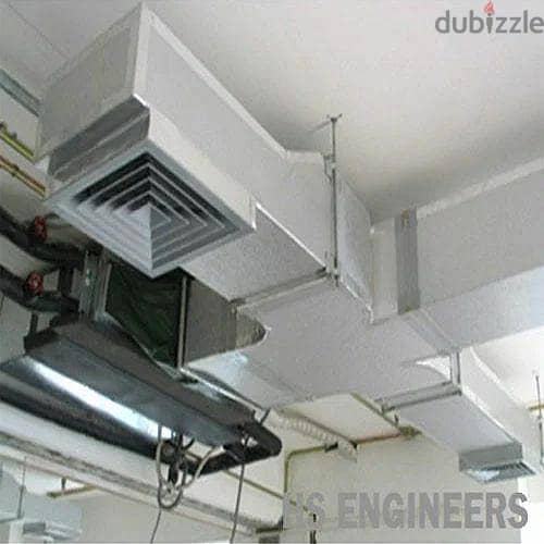 Supply & Installation of HVAC & Gi Ducting PI Ducting System&work 1