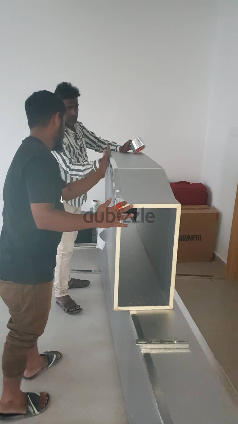 Supply & Installation of HVAC & Gi Ducting PI Ducting System&work 2