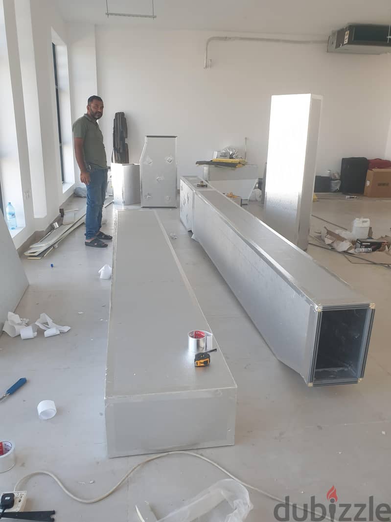 Supply & Installation of HVAC & Gi Ducting PI Ducting System&work 3