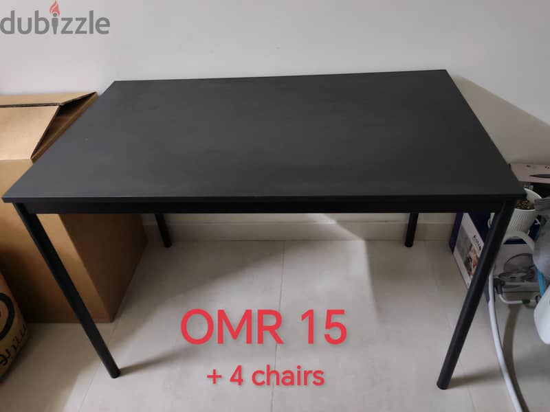 5 Items Used Furniture All for OMR 180 6