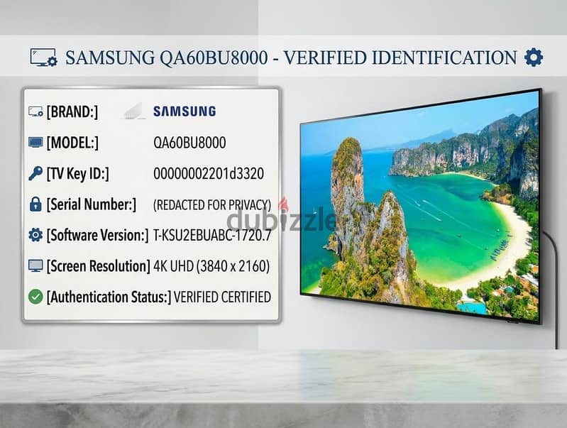 Samsung 60 inch TV 1