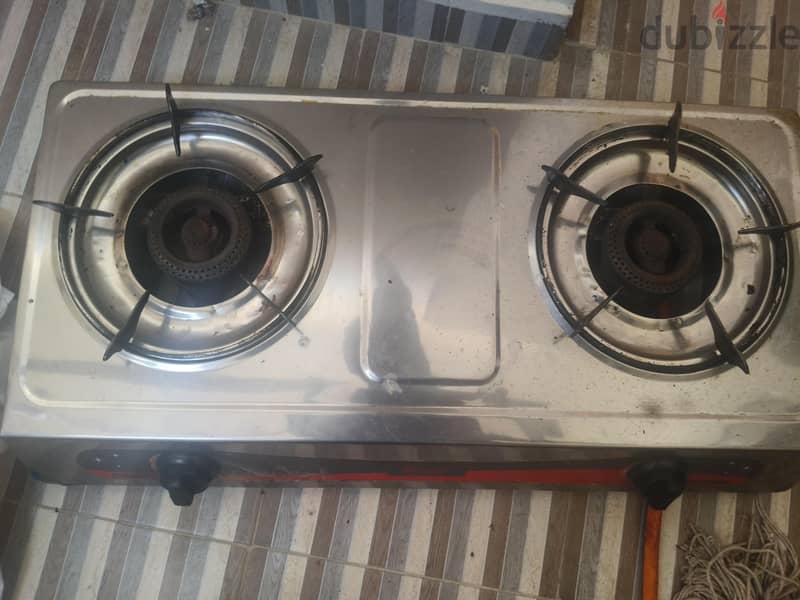 cylinder and gas stove with regulator 1