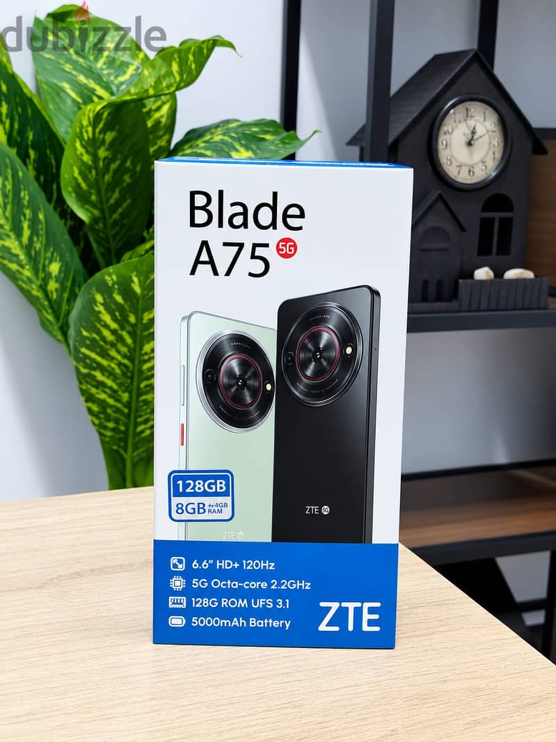 Brand New ZTE Blade A75 in Oman | 8GB/128GB 1