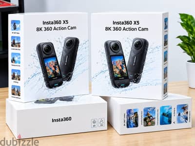 Brand New Insta360 X5 Camera in Oman |  8K resolution