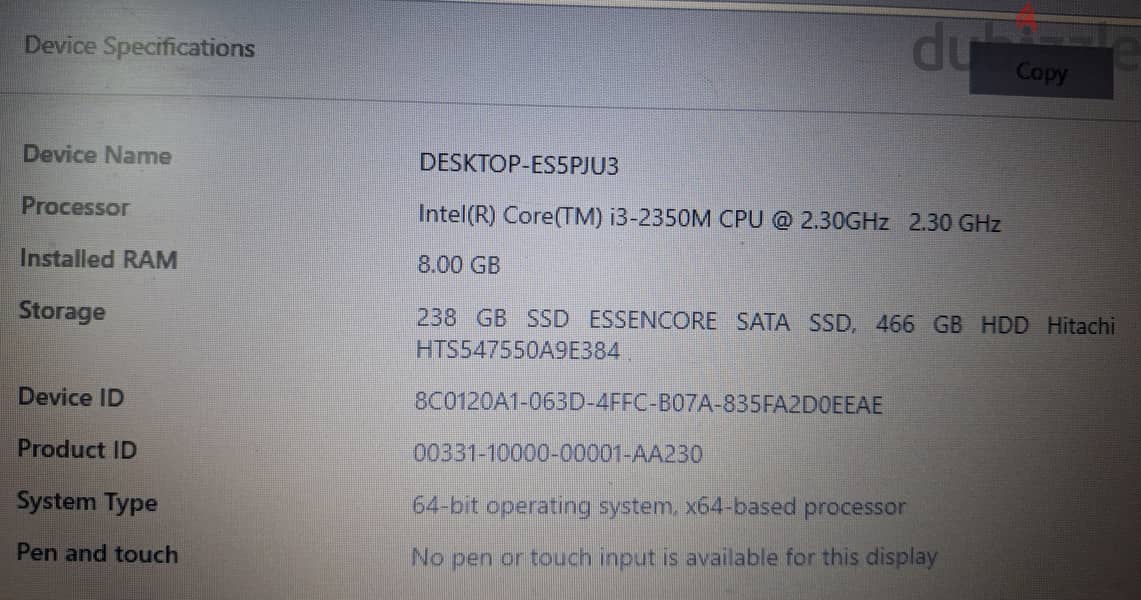 HP laptop in good condition for sale 2