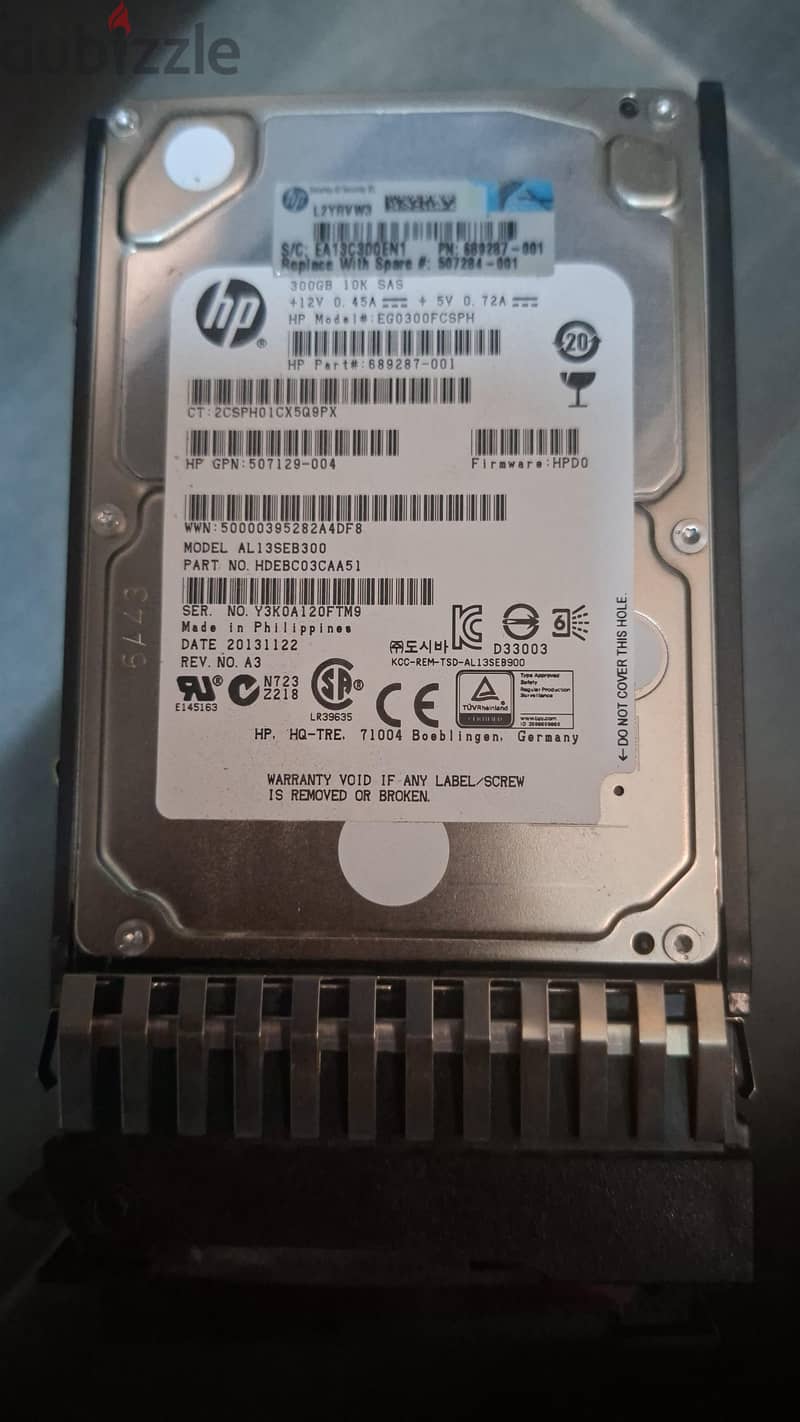 hdd for sell 300gb and 1tp and 3 TP 2
