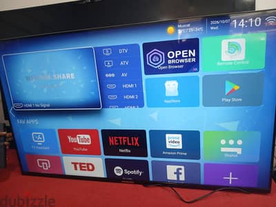Mastercool 4k led tv 55"