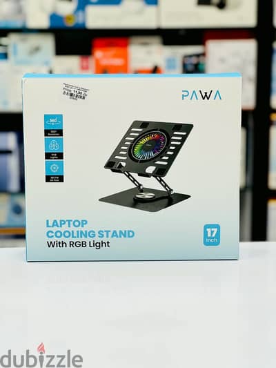 Brand New Pawa Laptop Cooling Stand in Oman | 360° Rotation  | Call: 94333521