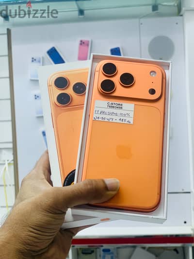 Apple - iPhone 17 Pro -512 GB - Absolutely Fine phone with box ايفون