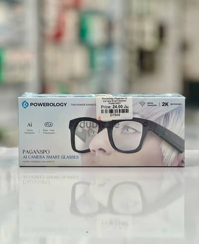 Brand New Powerology AI Camera Smart Glasses in Oman | 2k Resolution