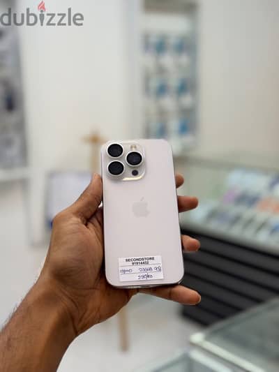 Apple - iPhone 15 Pro 256 GB/15 Pro Max 256/512 GB - ايفون -Good phone