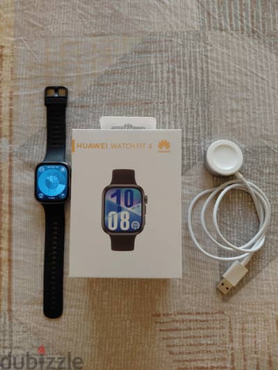 Huawei Watch Fit 4 Black with 5 months warranty