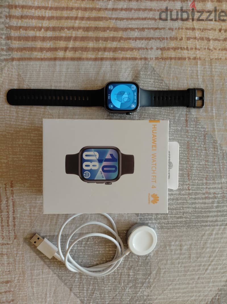 Huawei Watch Fit 4 Black with 5 months warranty 1