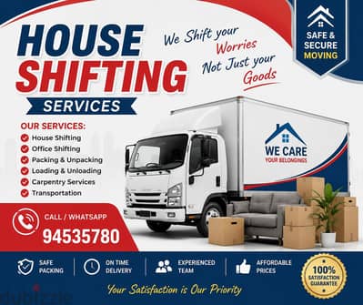 Best Muscat Mover and Packer House shifting office villa store shift