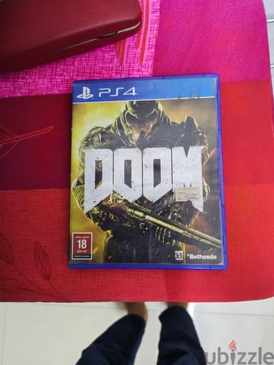 ps 4 CDs for sale doom cd have scratches but working fine