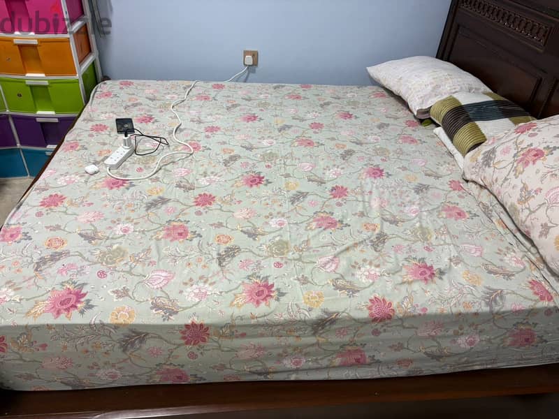 Bed with mattress 2