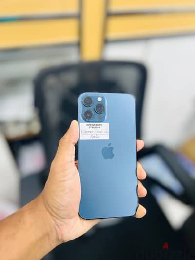 Apple - iPhone 12 Pro Max -128 GB- 100% Battery - Good condition ايفون