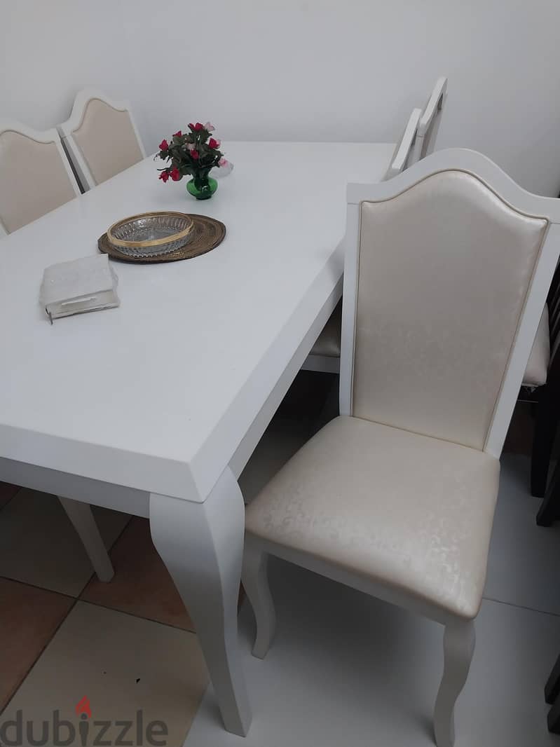 Dining Table with 6 chairs for sale 3
