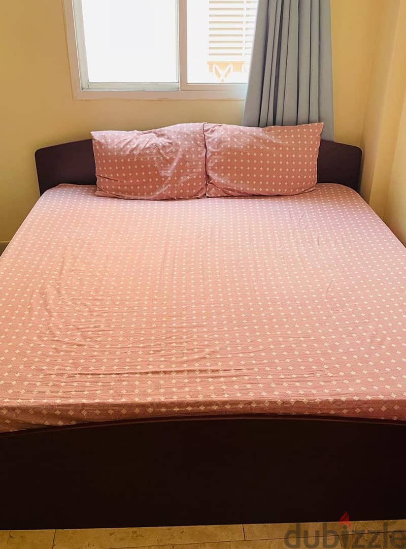 Queen Sized Bed with Medicated Mattress 1