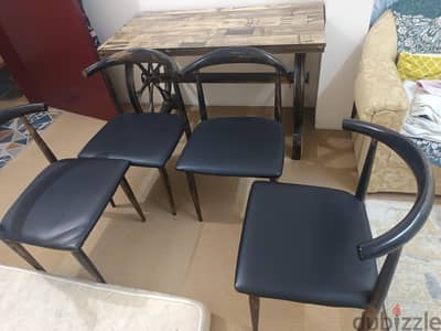 Dining table with 4 chairs