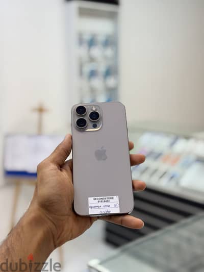 Apple - iPhone 16 Pro Max 256GB , 100% battery , clean condition