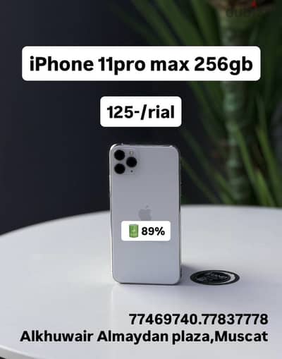 iPhone 11 Pro Max 256GB battery 87% all orginaldevices best price also
