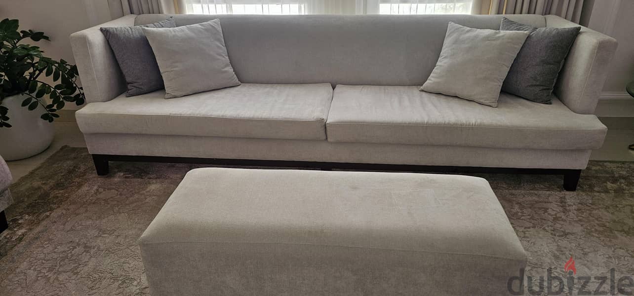 2m Sofa And 1m Leg rest 1
