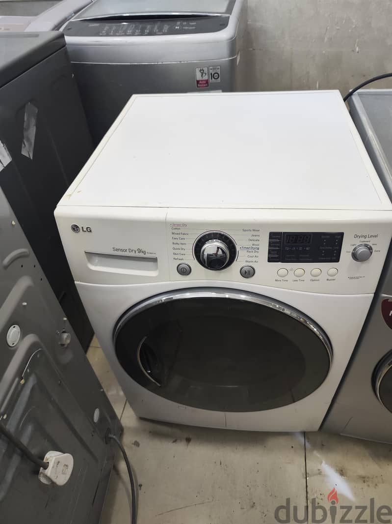 LG dryer 9 kg 2