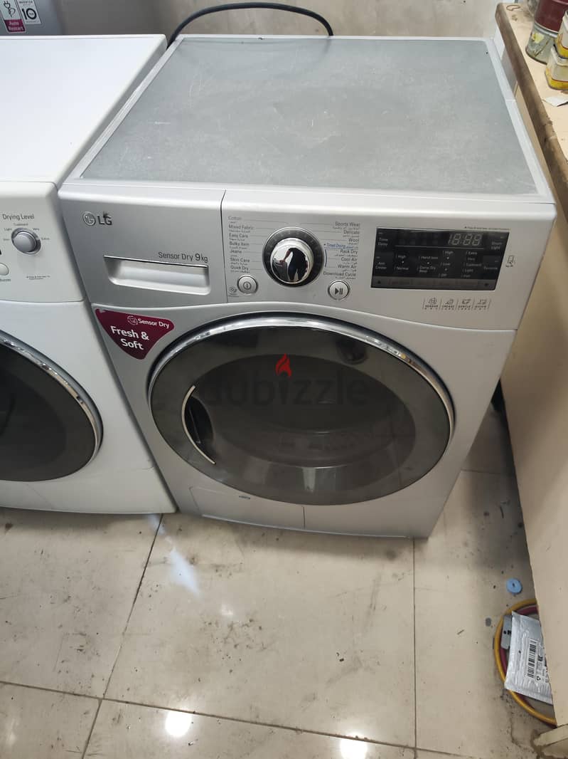 LG dryer 9 kg 6