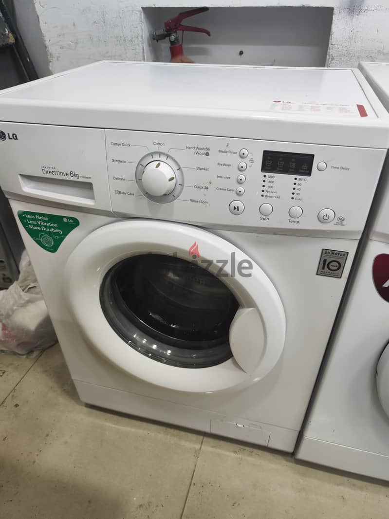 LG washing machine 6 kg 1