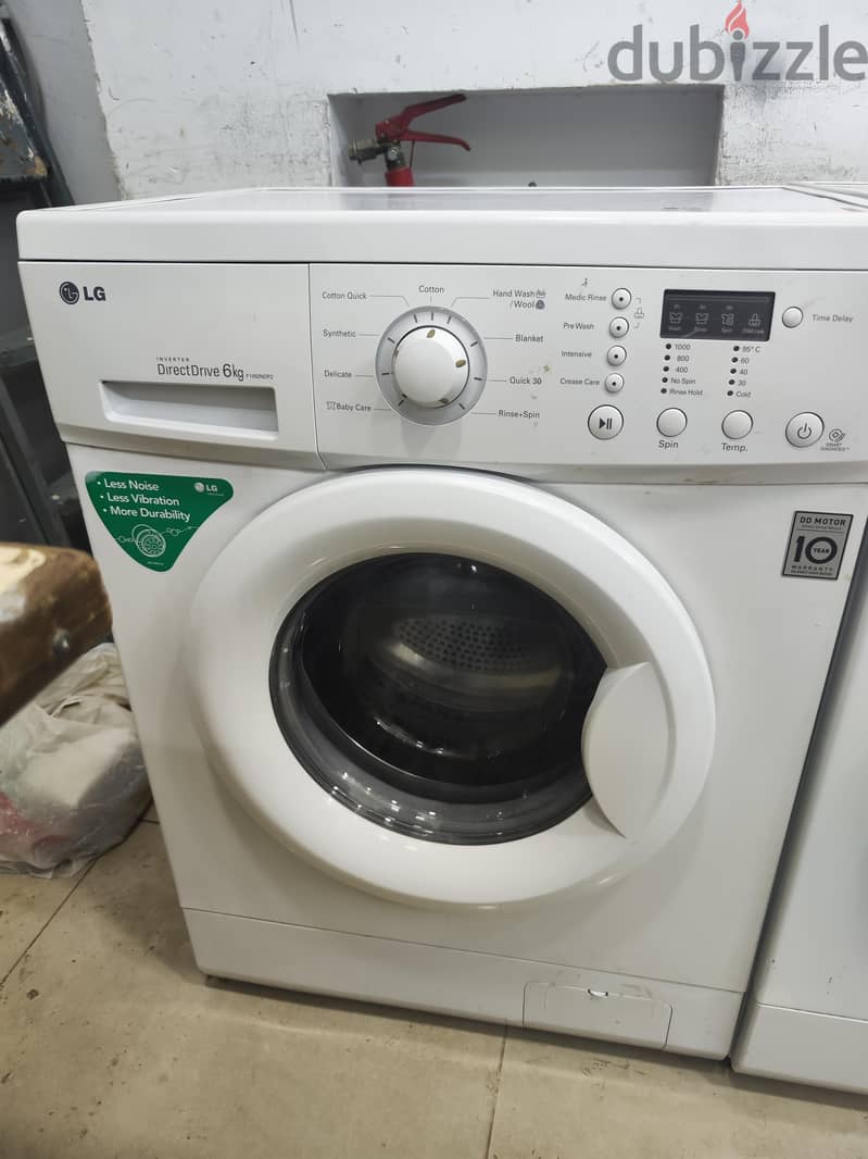 LG washing machine 6 kg 2