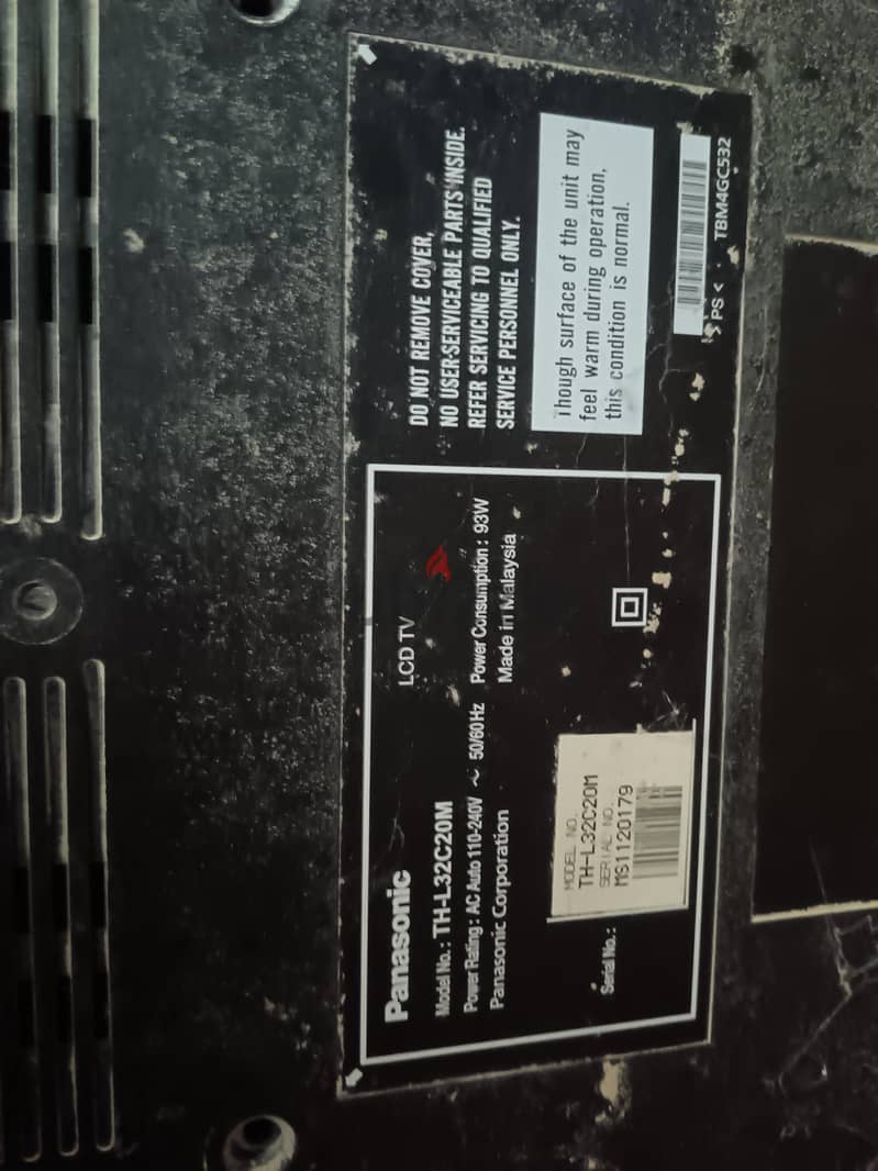 Panasonic 32 inchi TV 2